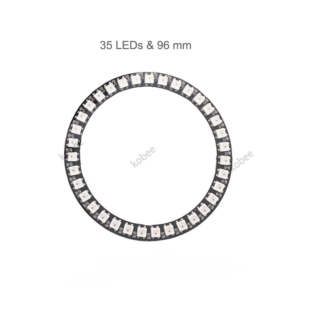 WS2812B Led Pixel Ring 5050 RGB WS2812 With SP110E Bluetooth Controller DC5V USB