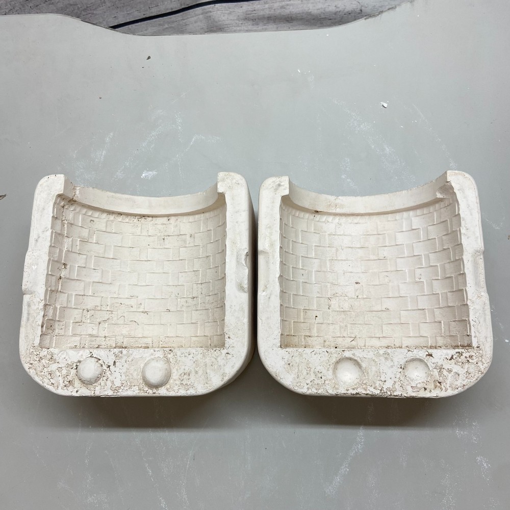 Ceramic Slip Casting Mold Oval Basket #156-A