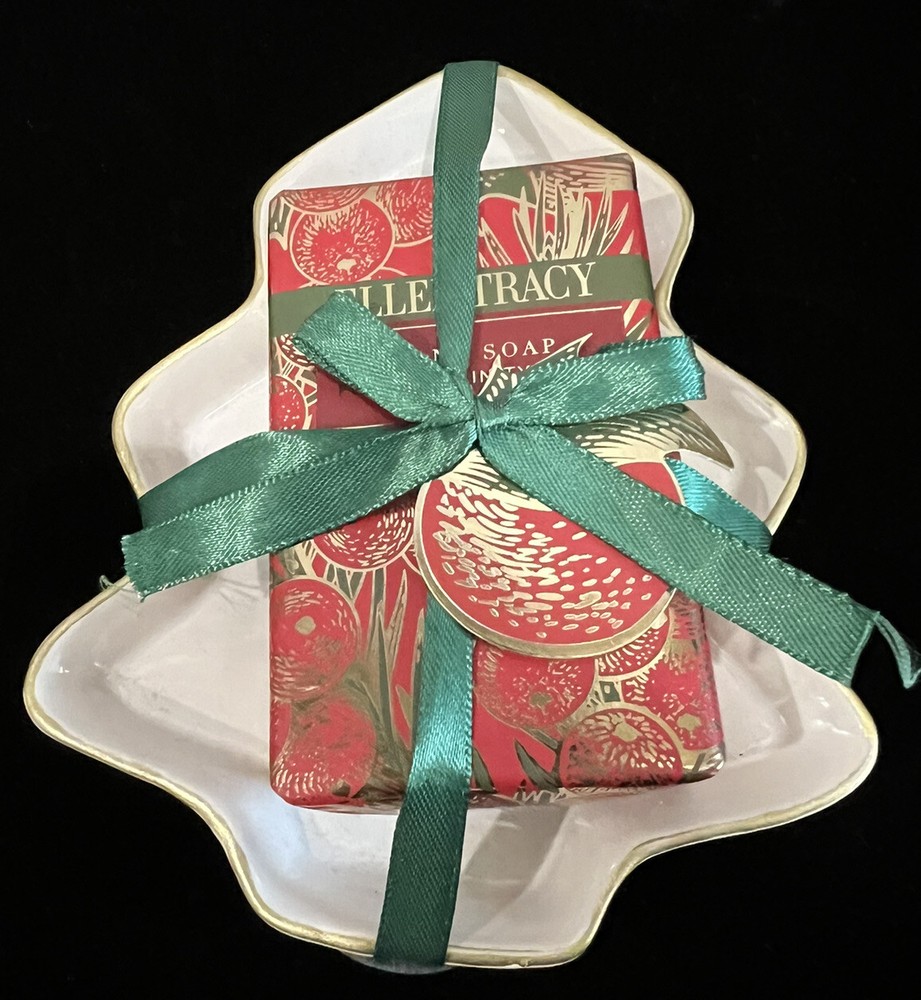 Ellen Tracy Soap Dish & Soap Christmas Tree