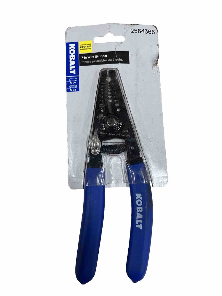 KOBALT 2564366 7-Inch Multi-Purpose Wire Stripper (2 PACK)