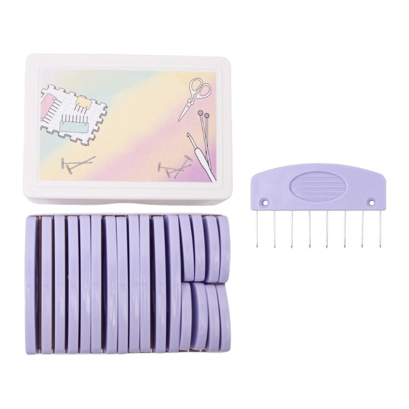 20Pcs Knit Blocking Combs Knitting Blocking Tool & Pin Set for Blocking Knitting