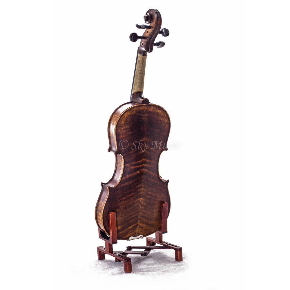 New High Quality 15.5" Size Viola Solid Wood Intermediate Level Viola (1 Bow)