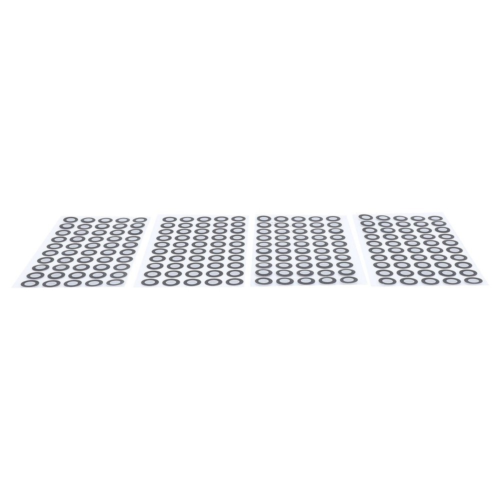 500Pcs Scanning Marker 6mm ID 10mm OD Reference Point Diffuse Reflection Part
