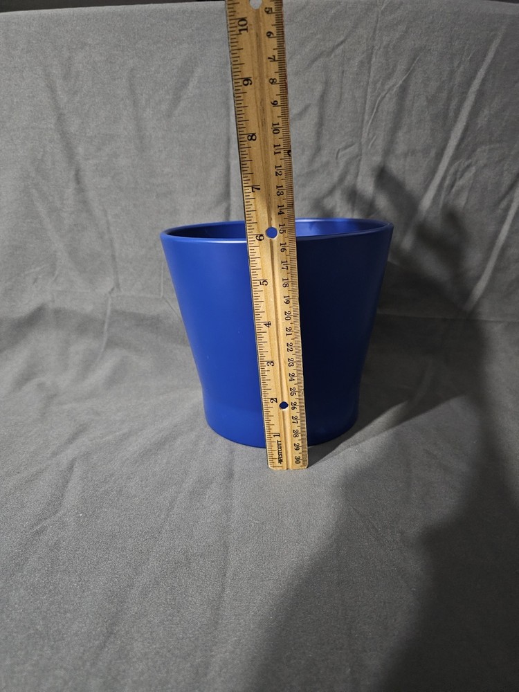 NEW Blue Ikea Planter