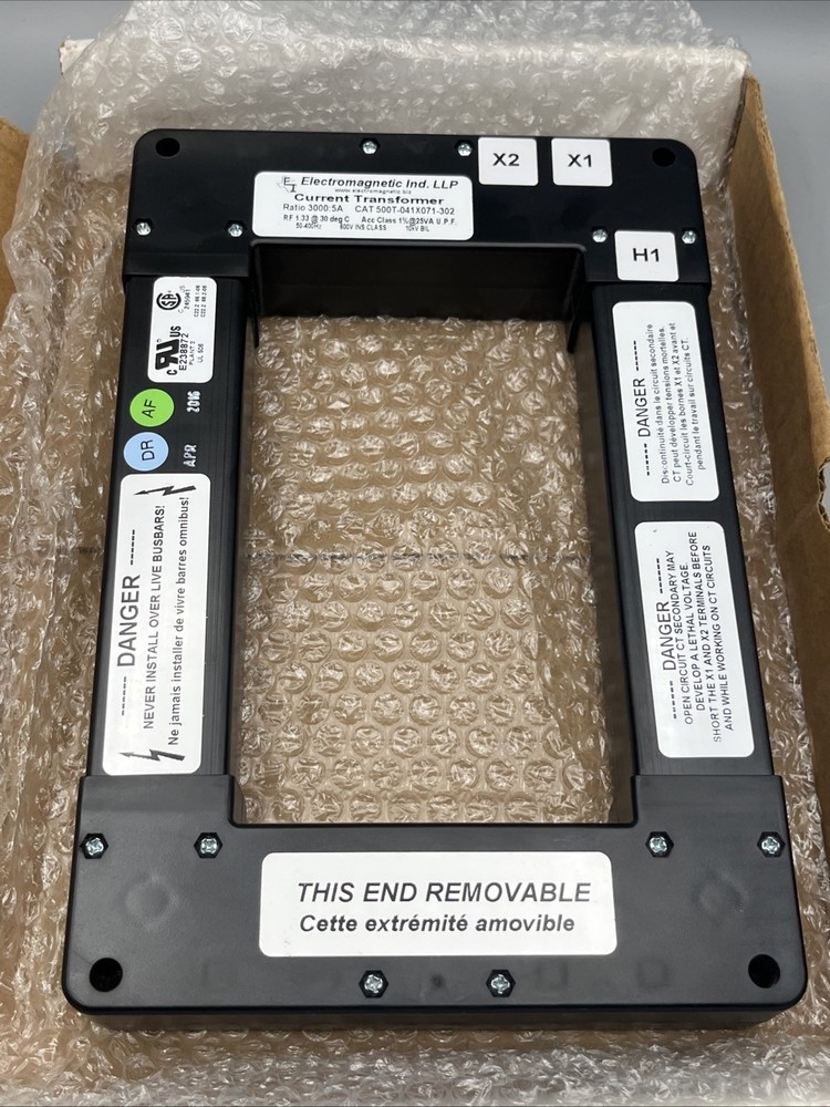 Electromagnetic 500T-041X071-302 Current Transformer Split Core 3000:5A