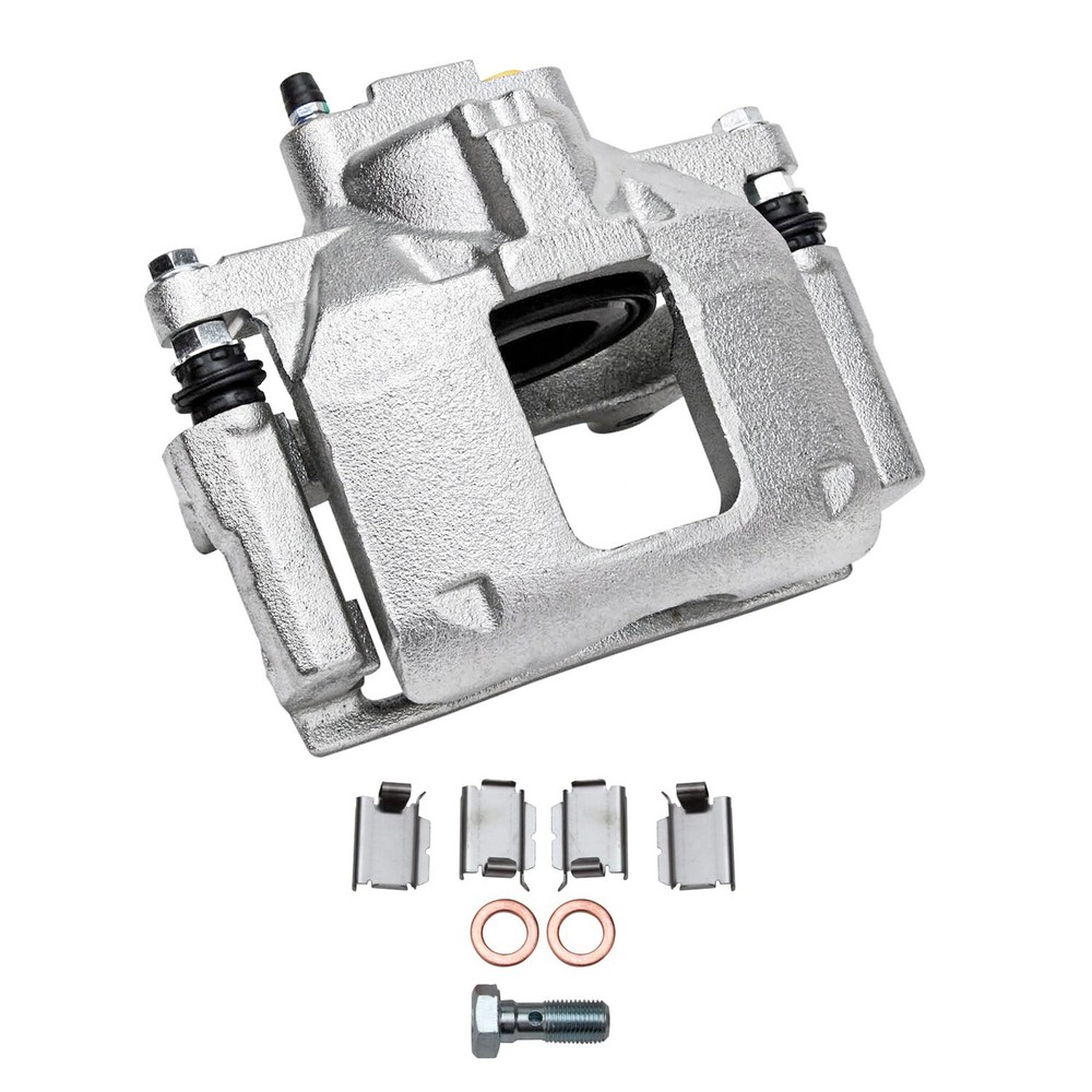 Pair Front Disc Brake Calipers w/ Bracket for 2009 2010 2011 2012 Dodge Journey