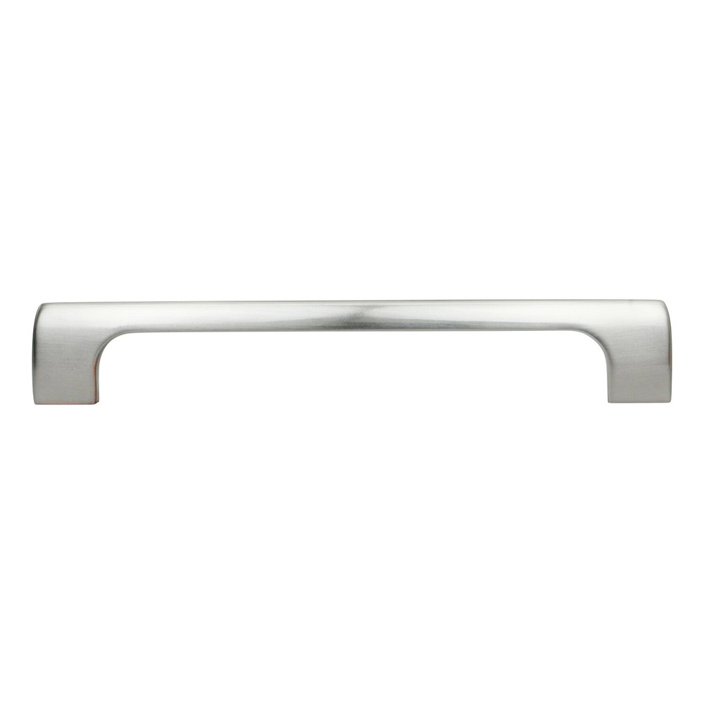 2x Modern Point 7-9/16" Brushed Nickel Kitchen Cabinet Pull Handle P418192BN