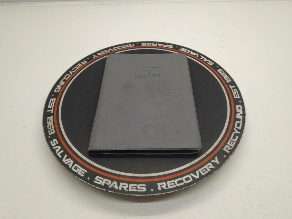 Rover 25 2002 Owners Manual / Handbook / Wallet