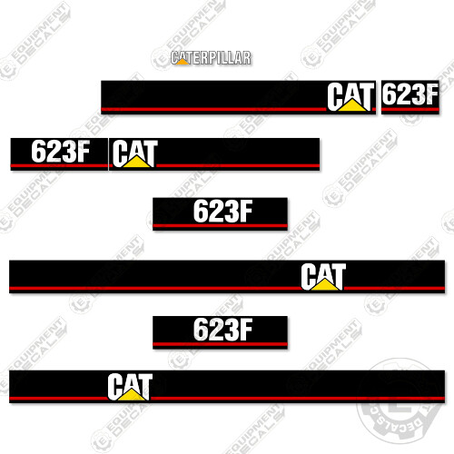 Fits Caterpillar 623F Decal Kit Elevating Motor Scraper - 7 YEAR 3M VINYL!