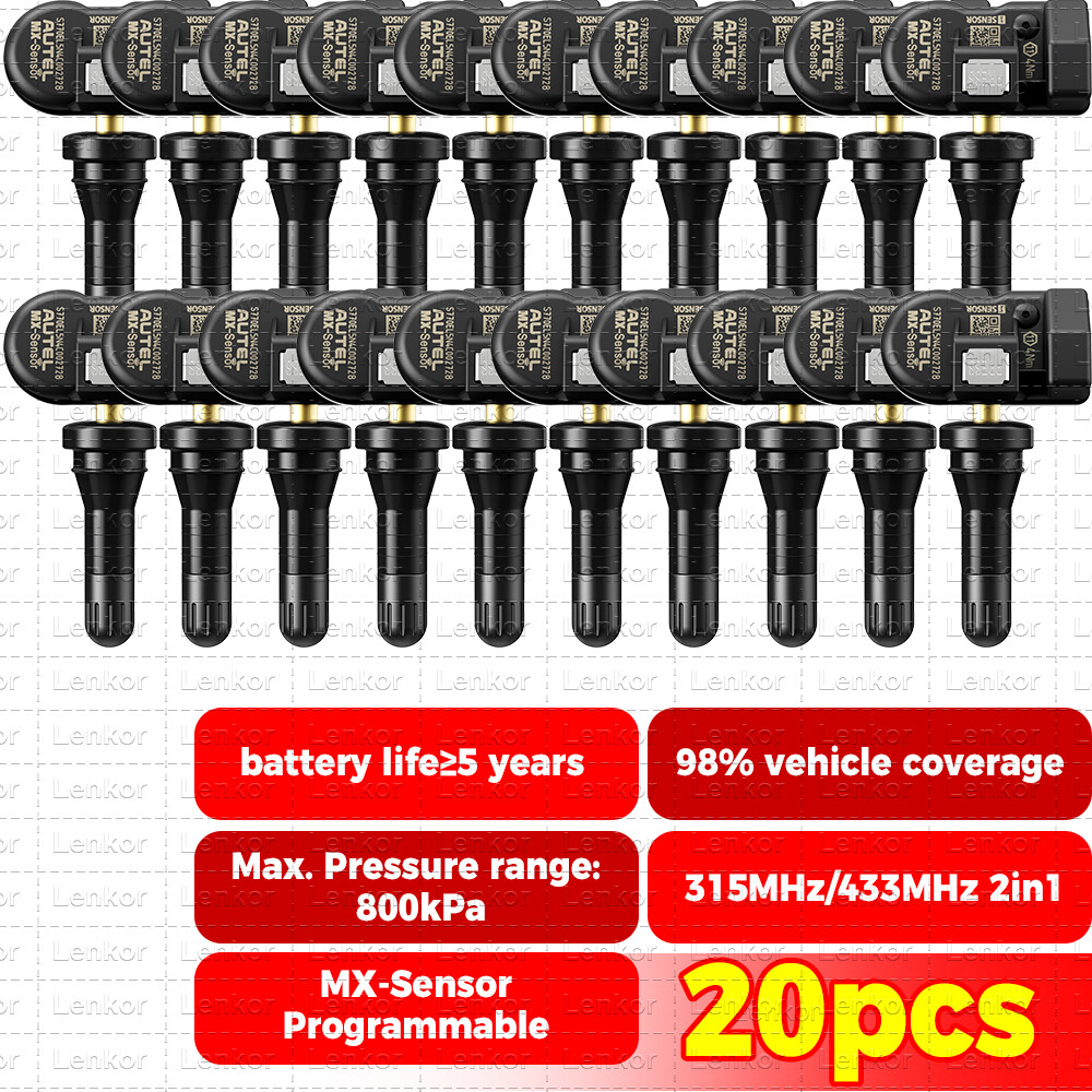 Autel MX-Sensor 315MHz & 433MHz programmable TPMS Universal Tire Pressure Sensor