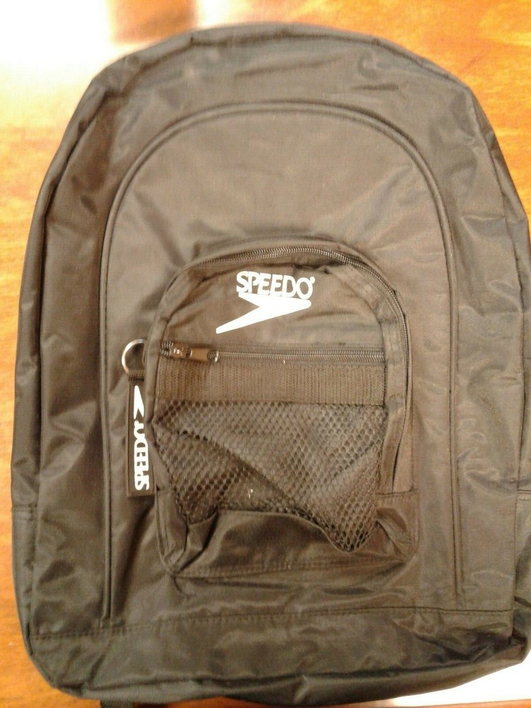Speedo Black Backpack