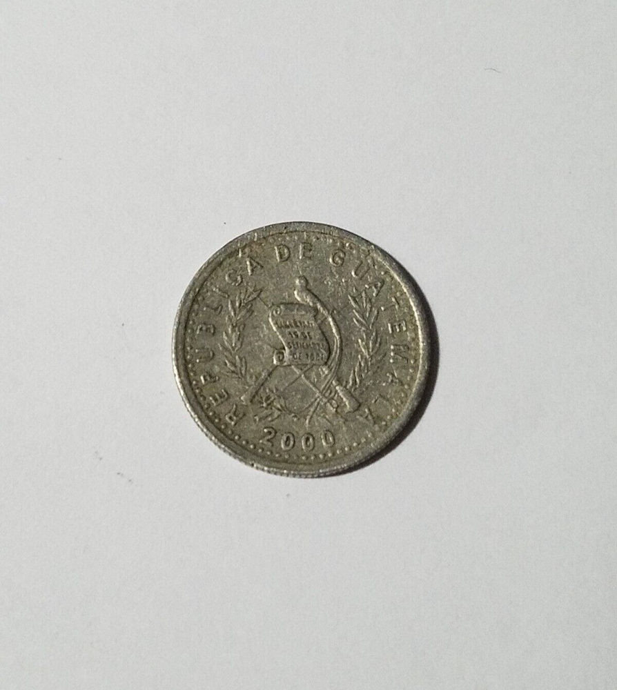 2000 GUATEMALA 5 CENTAVOS