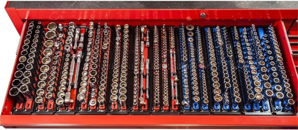 2-Rail 1/2-Inch-Drive Socket Boss Organizer