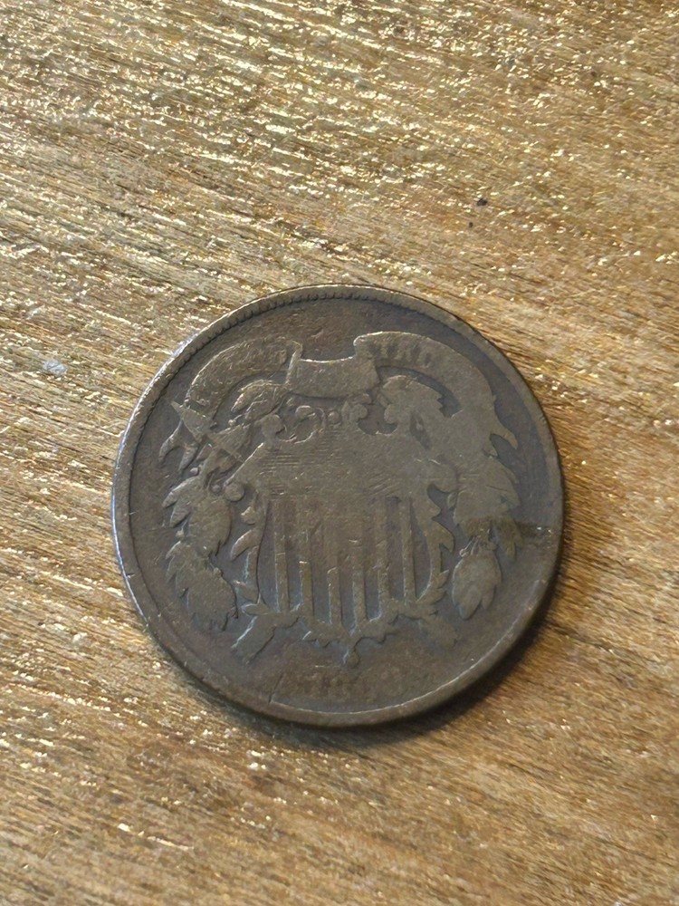 1868 Two Cent Piece G