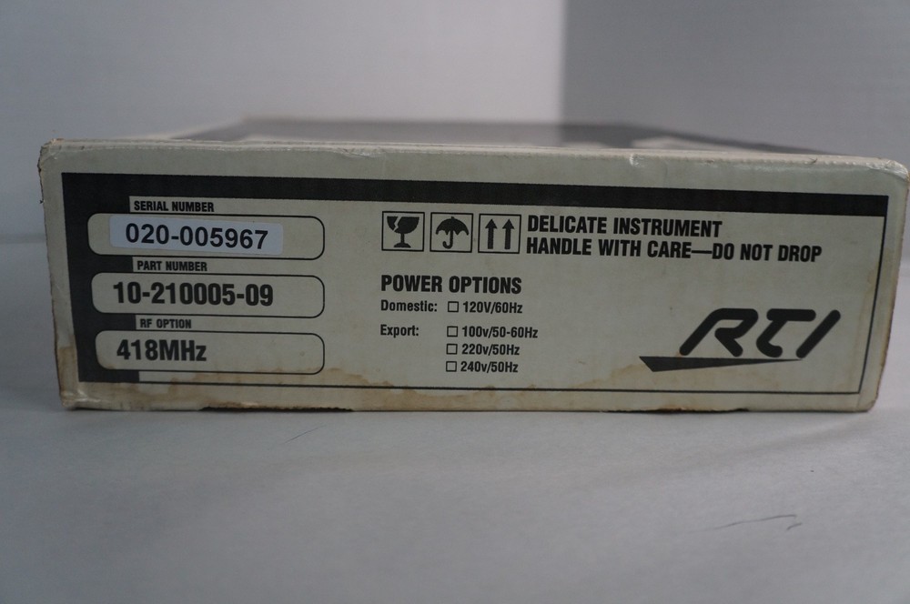 New RTI Model IRF-6 System Interface Module