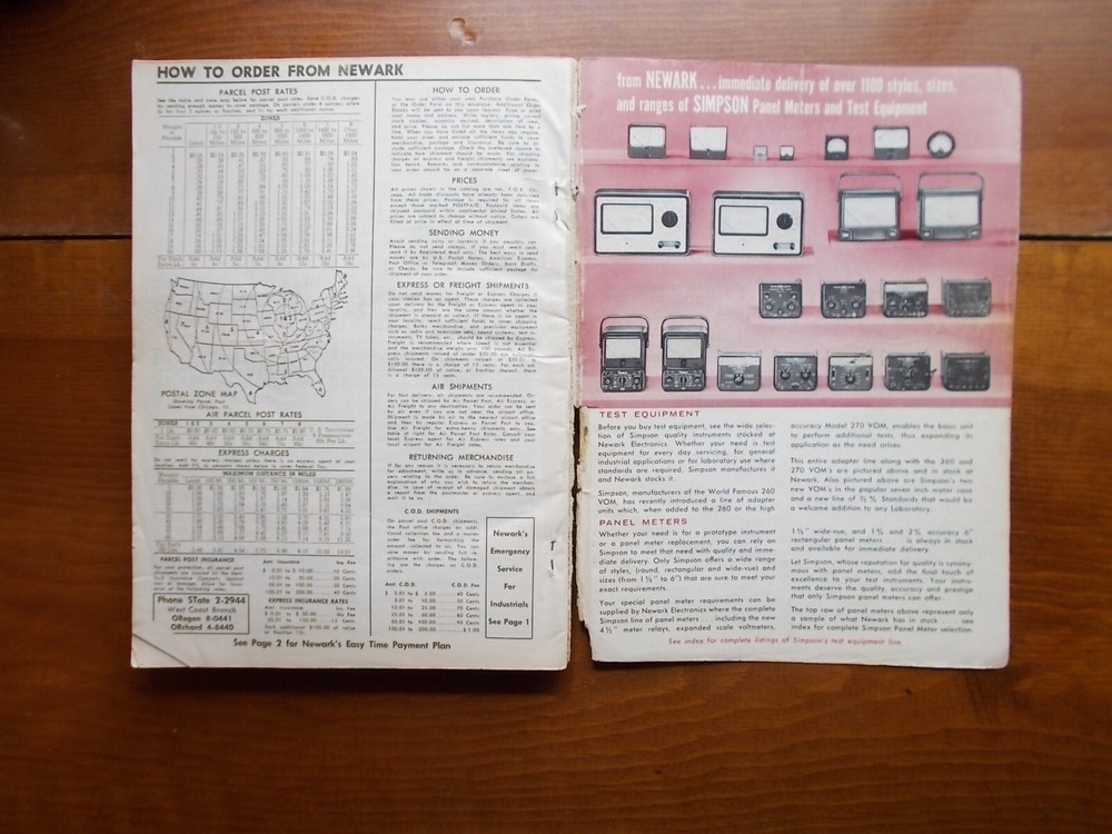 NEWARK ELECTRONICS CATALOG 72 SC 496 pages, 9.5" x 7" FABULOUS REFERENCE Guide*