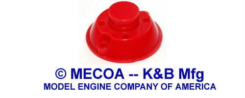 COX ENGINE .020 TD Red Back Plate Mount from MECOA K&B