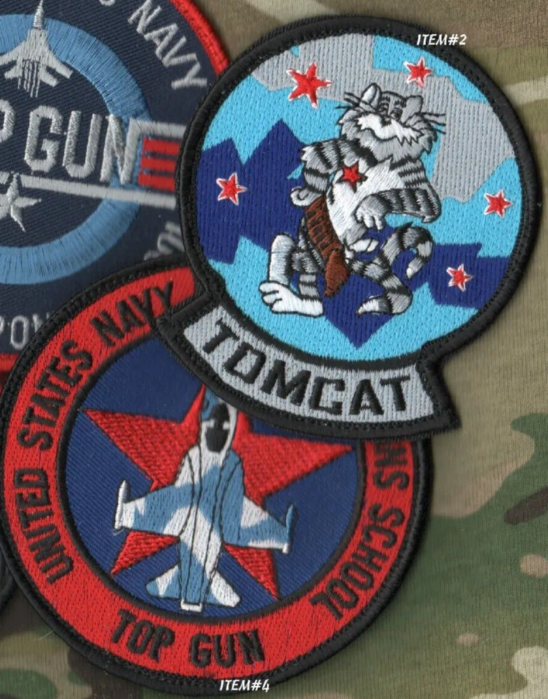 GENERIC TOP GUN FIGHTER WEAPONS SCHOOL RED AGGRESSOR vêlkrö ORIGINAL PATCH: A-4