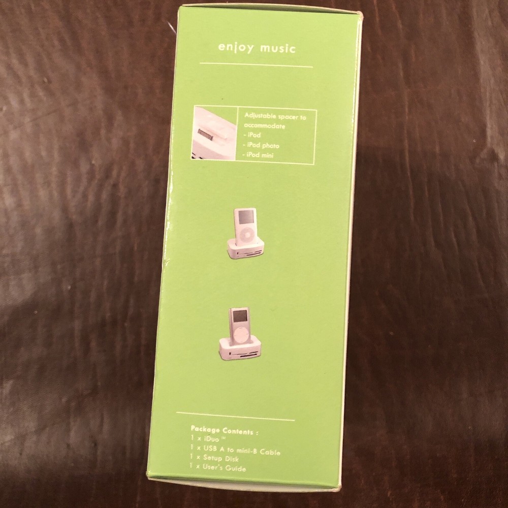 iDuo Atech Flash Technology Inc ipod Docking and Card Reader