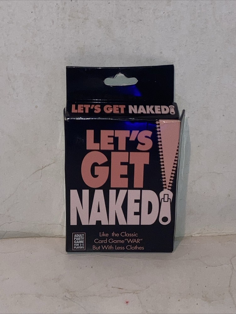 Let's Get Naked Card Game