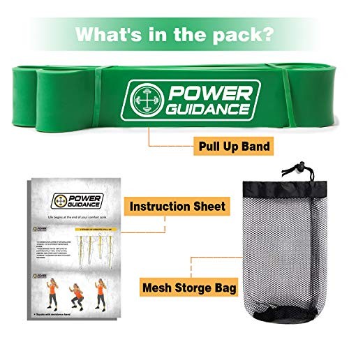 Pull Up Assist Bands - Stretch Resistance Band - Mobility Band - green