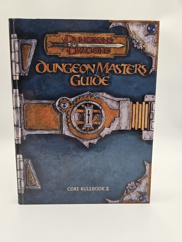 Dungeon Master's Guide: Core Rulebook II D20 First Printing 2000 Hardcover