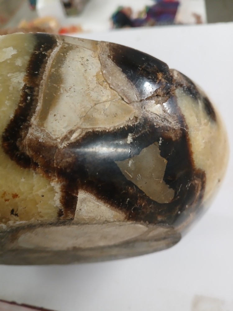 Large Septarian Bowl Or Ash Tray