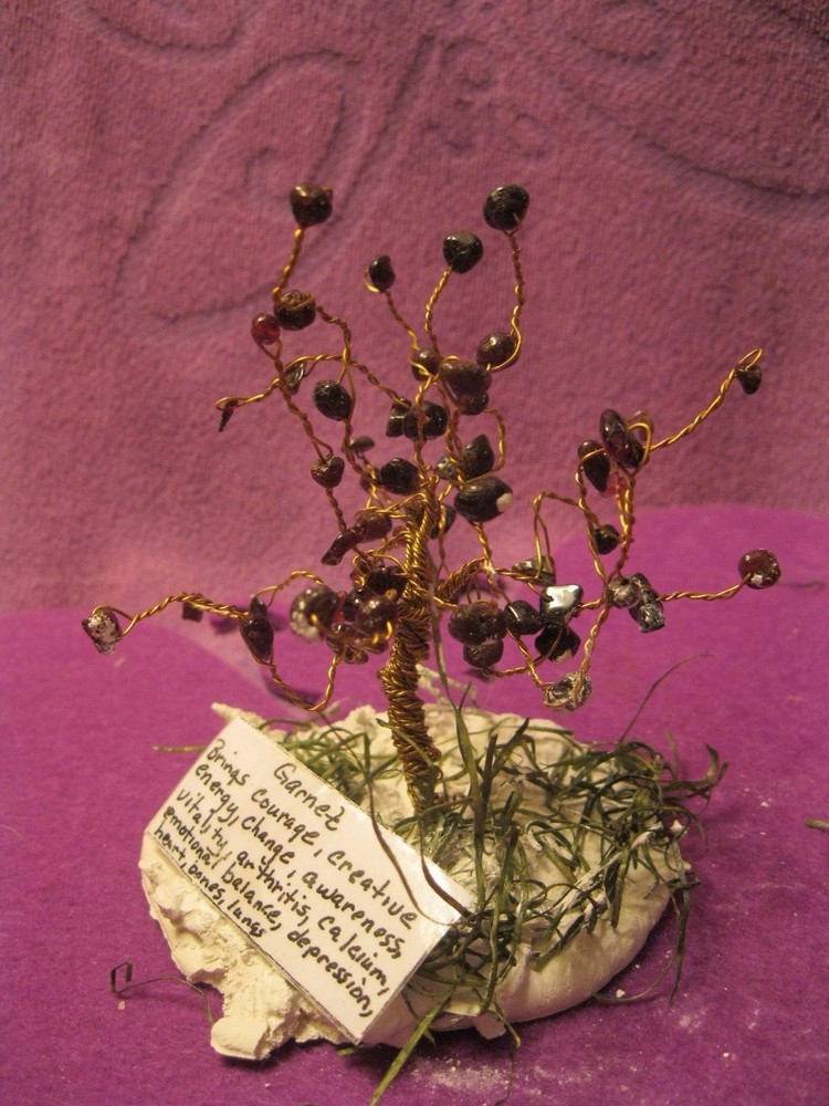HEALING TREE--GARNET