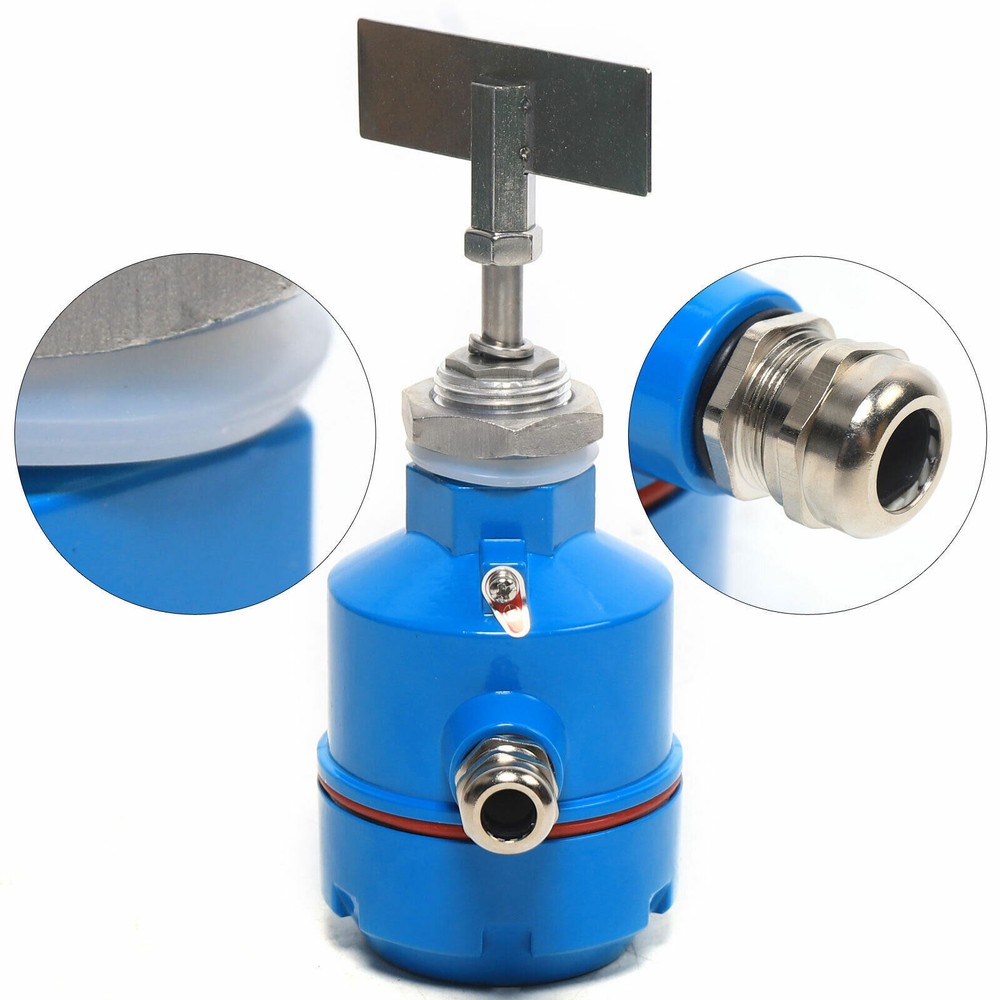 Rotary Paddle Level Sensor Level Switch Fit Powder Bin Detect Control Switch 24v