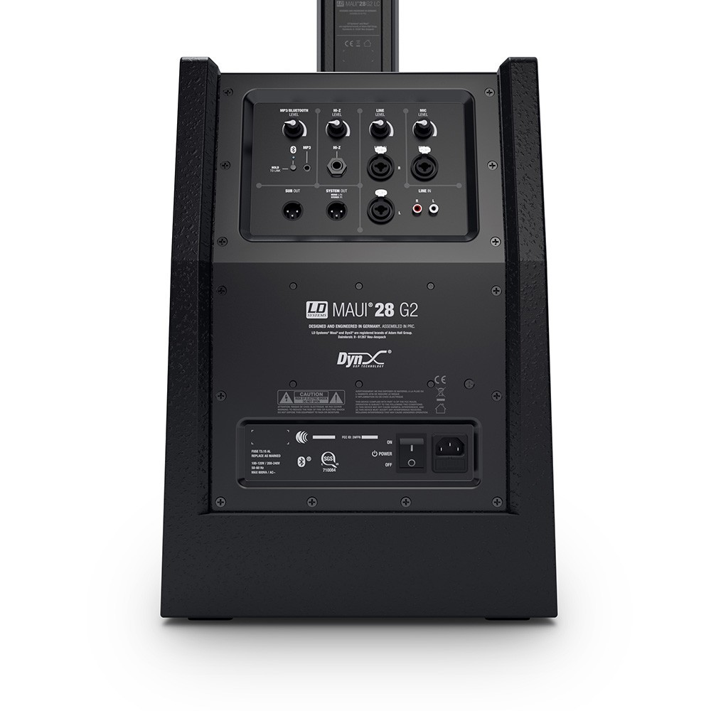 LD Systems Maui 28 G2 Black Active Column PA System