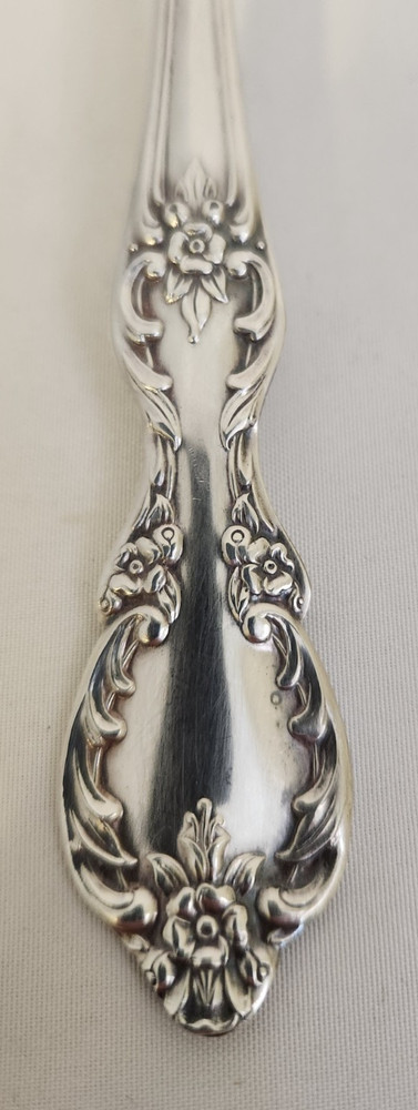 Wm Rogers Lrg. Meat Fork "Grand Elegance Pattern Silver-Plate 1959