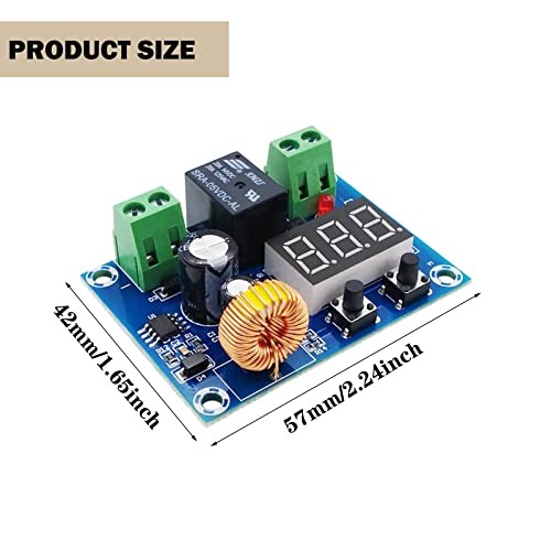 2Pcs XH-M609 Digital Low Voltage Protector Disconnect Switch,DC 12V-36V
