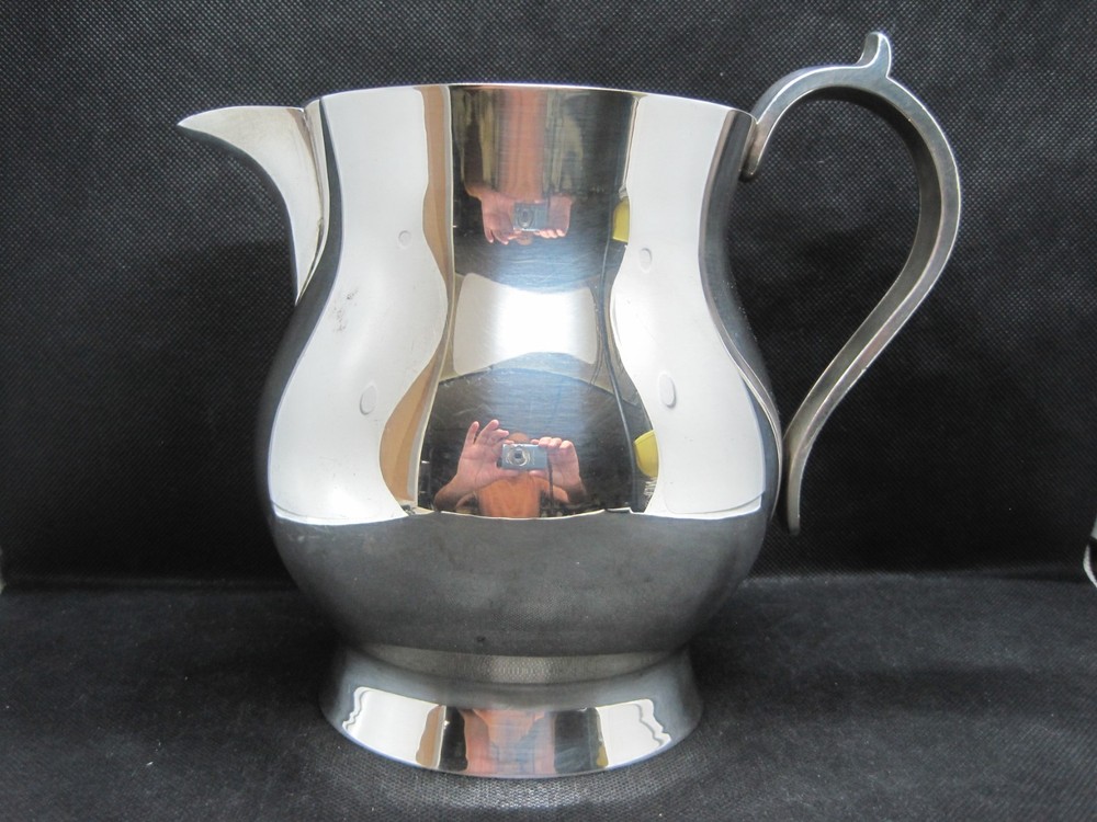 Vintage Webster Wilcox Silver Plated Pitcher Onedia USA
