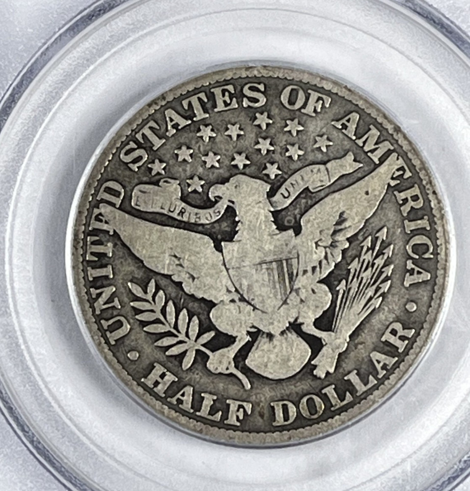 1915 Barber Half Dollar : PCGS VG08