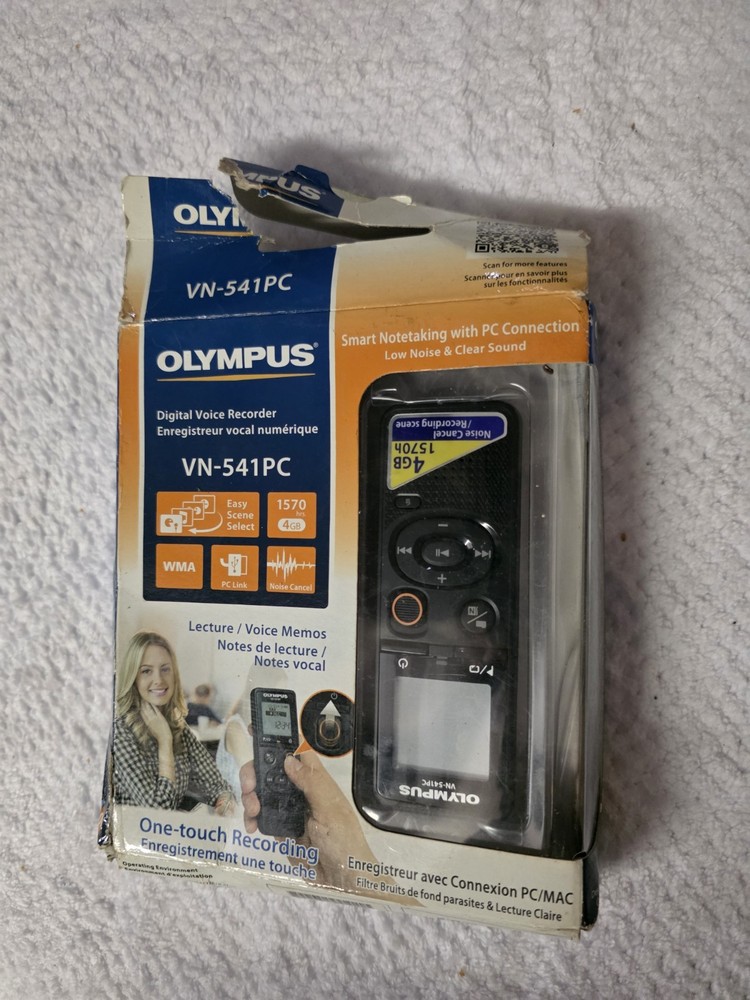 Olympus Vn- 541pc 4gb Digital Voice Recorder