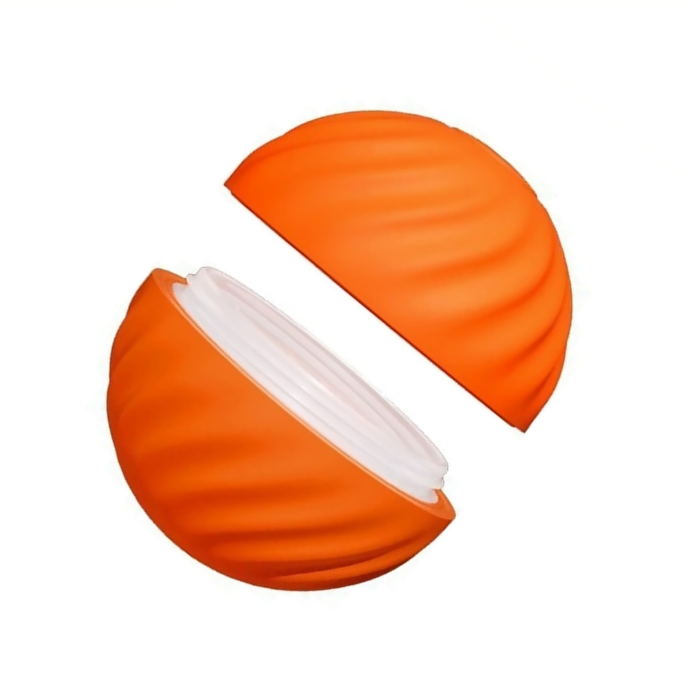 Orange Gravity Jump Ball Toy Replacement Shell TPR Diameter 52mm Dog Plaything e