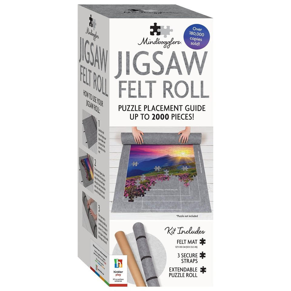 Mindbogglers Felt Mat Jigsaw Roll - Preserve Jigsaw Progress