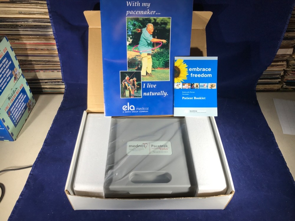 D-45 PACEMAKER READER - MEDNET PACETRAK PLUS - IN ORIGINAL BOX