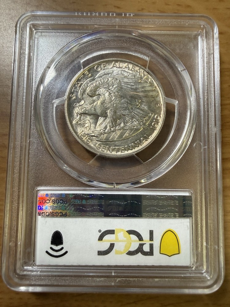 1921 Alabama 2x2 Commemorative Half Dollar PCGS MS-64