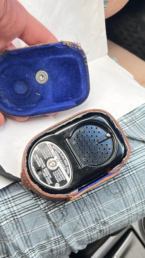 WORKING Weston Master II Universal Exposure Light Meter Model #735