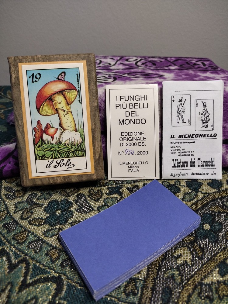Fungus Tarot by Meneghello 1987