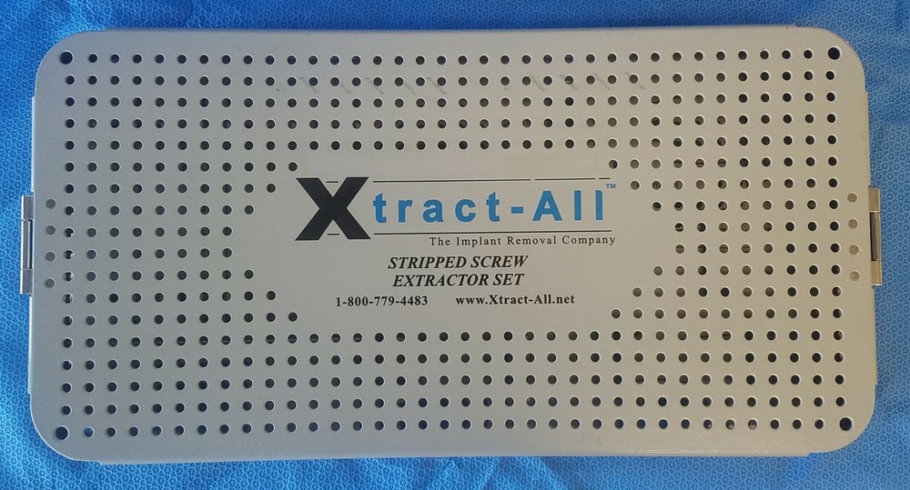Xtract-All Stripped Screw Extractor Set Case (Case Only)