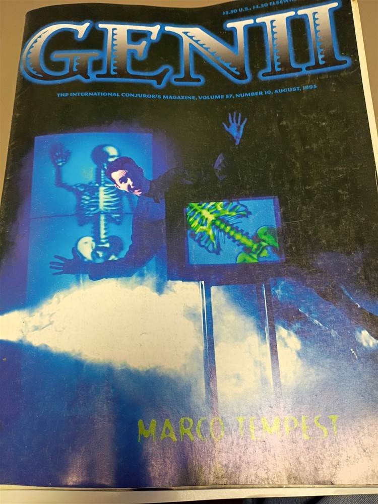 Marco Tempest Genii Magazine Issue #9