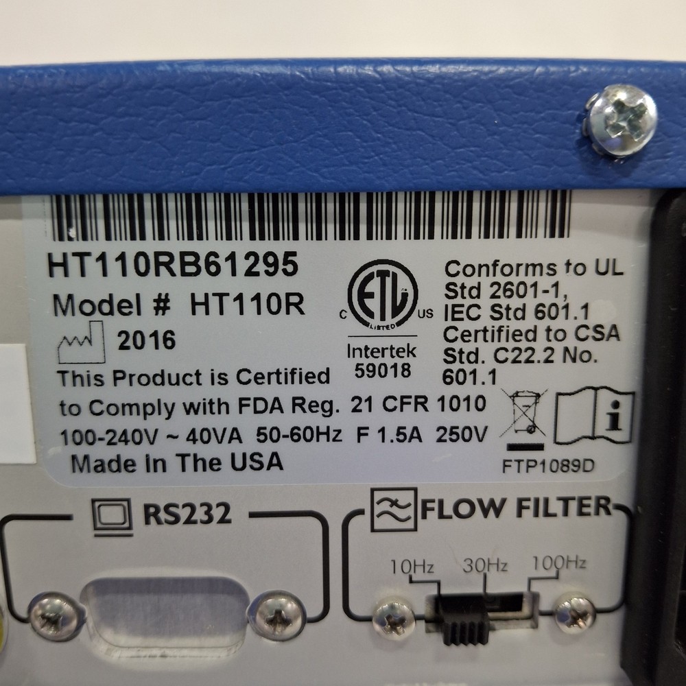 Transonic Systems INC HT110 Bypass Flow Meter