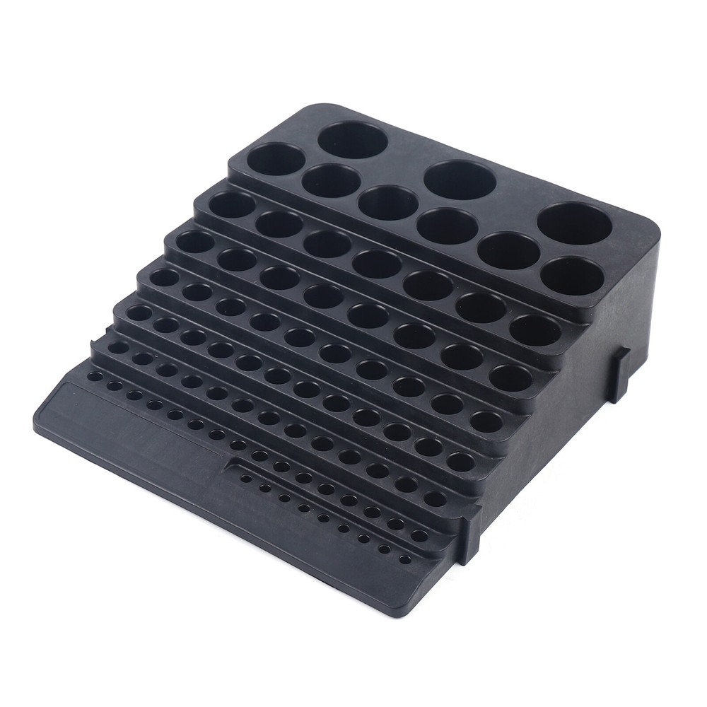 Milling Cutter Storage Box Screwdriver Drill Bits 84 Holes CNC Tools Holder NEW