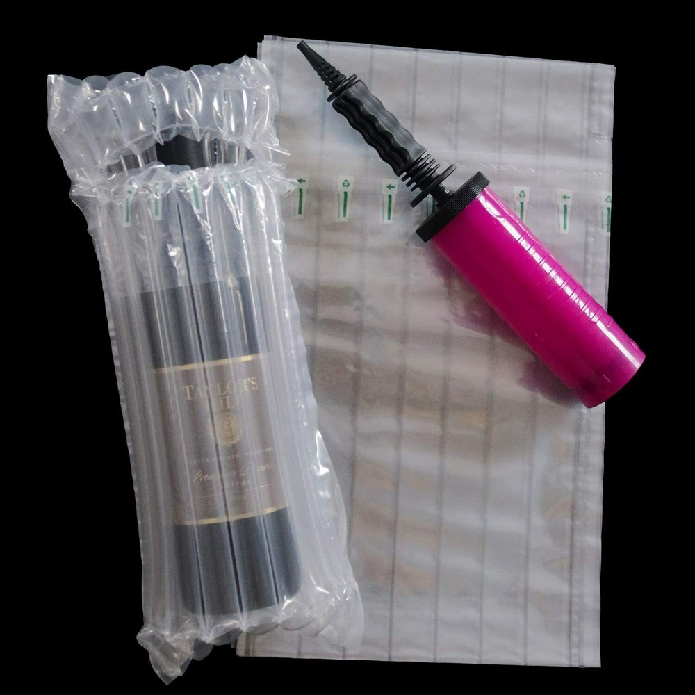 Wine Bottle Protector Bubble Cushion Wrap Sleeve Leak Proof Cushioning Wrap