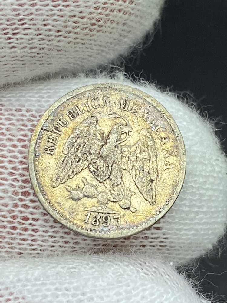 1897 Mexico 5 Centavos