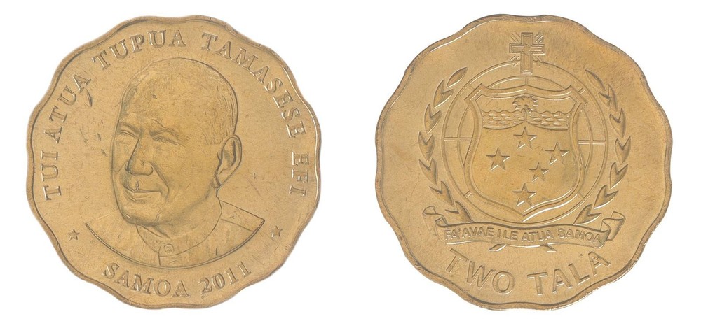 Samoa 2 Tala, 2011, KM #178, Mint X 10 PCS