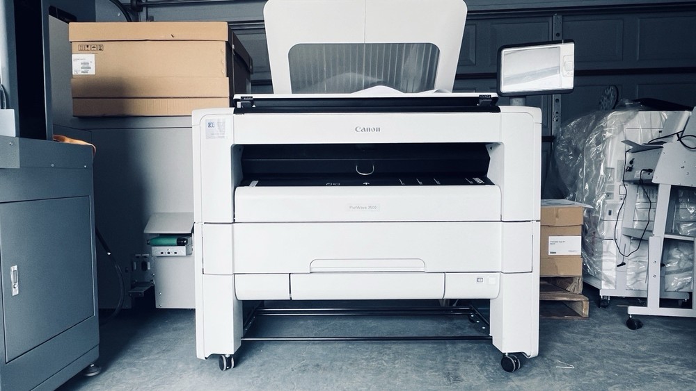 Canon PlotWave 3500 engineering printer. low meter. perfect! Oce