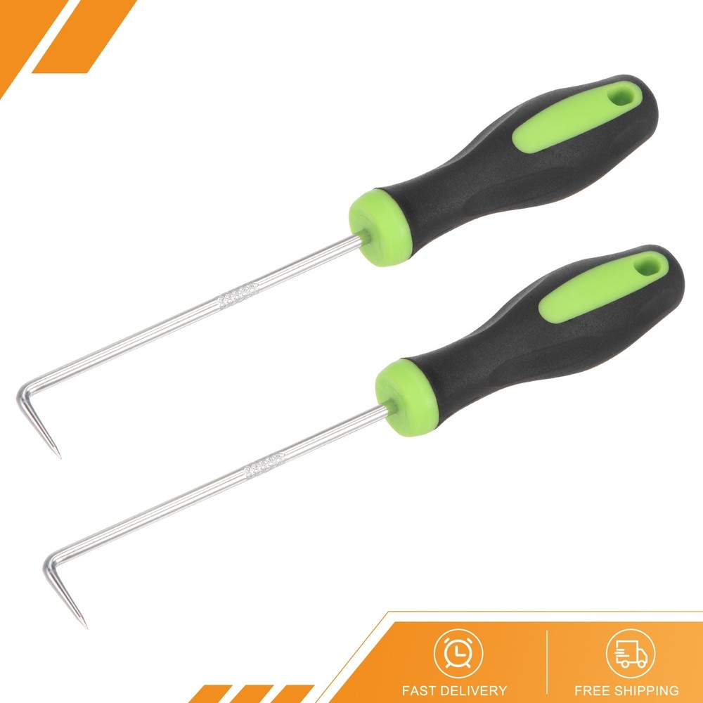 2Pack 90 Degree Pick Hook 6.69" Puller Remover Removal Tool for Oil Seal